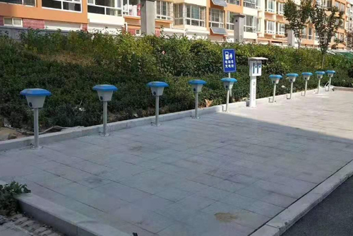 一機(jī)十路電動(dòng)車充電站 案例3