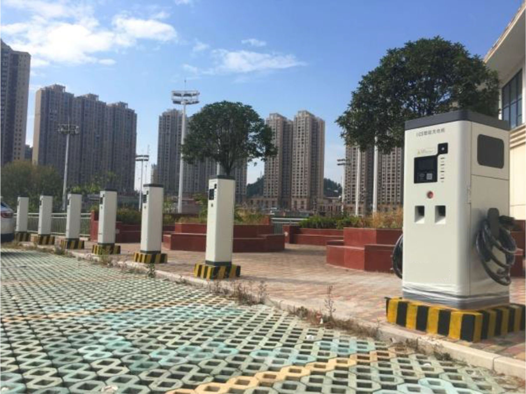 直流汽車充電樁 案例1